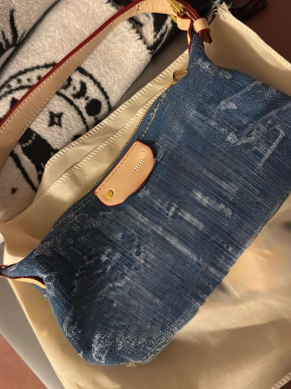 Blue Denim Purse